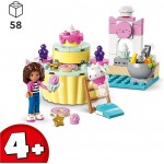Gabby's Dollhouse Bakey with Cakey Fun 10785 Building Toy Set for Fans of The DreamWorks Animation Series, Pretend Play Kitchen, Oven and Giant Cupcake to Decorate, Gift for 4+ Year Olds